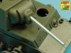 Aber 35L-323 Lufa 76,2mm ZiS-5 do radzieckiego czołgu KW-1 / 76,2mmZiS-5 barrel for Soviet KV-1 Heavy Tank 1/35